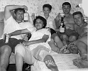 1958 August - Myrtle Beach, North Carolina - Chub, Darlene, Carole, Don, Larry